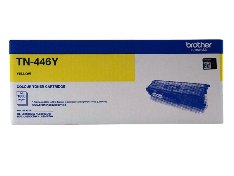 BROTHER TN446Y TONER YELLOW YIELD UP TO 6500 PG BROTHER — view 2