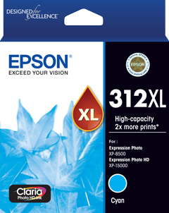 EPSON 312XL CYAN INK CLARIA PHOTO HD EPSON — view 2