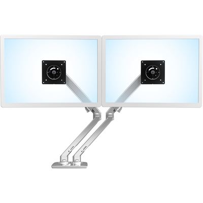 ERGOTRON MXV DESK DUAL MONITOR ARM (POLISHED ALUM ERGOTRON — view 2