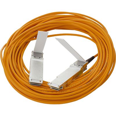 Hewlett Packard Enterprise HPE BLc 40G QSFP+ QSFP+ 15m AOC Cable Hewlett Packard Enterprise — view 2