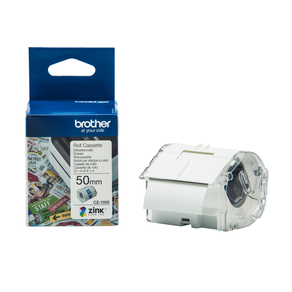 BROTHER CZ-1005 roll casette 50 mm x 5 m BROTHER — view 2