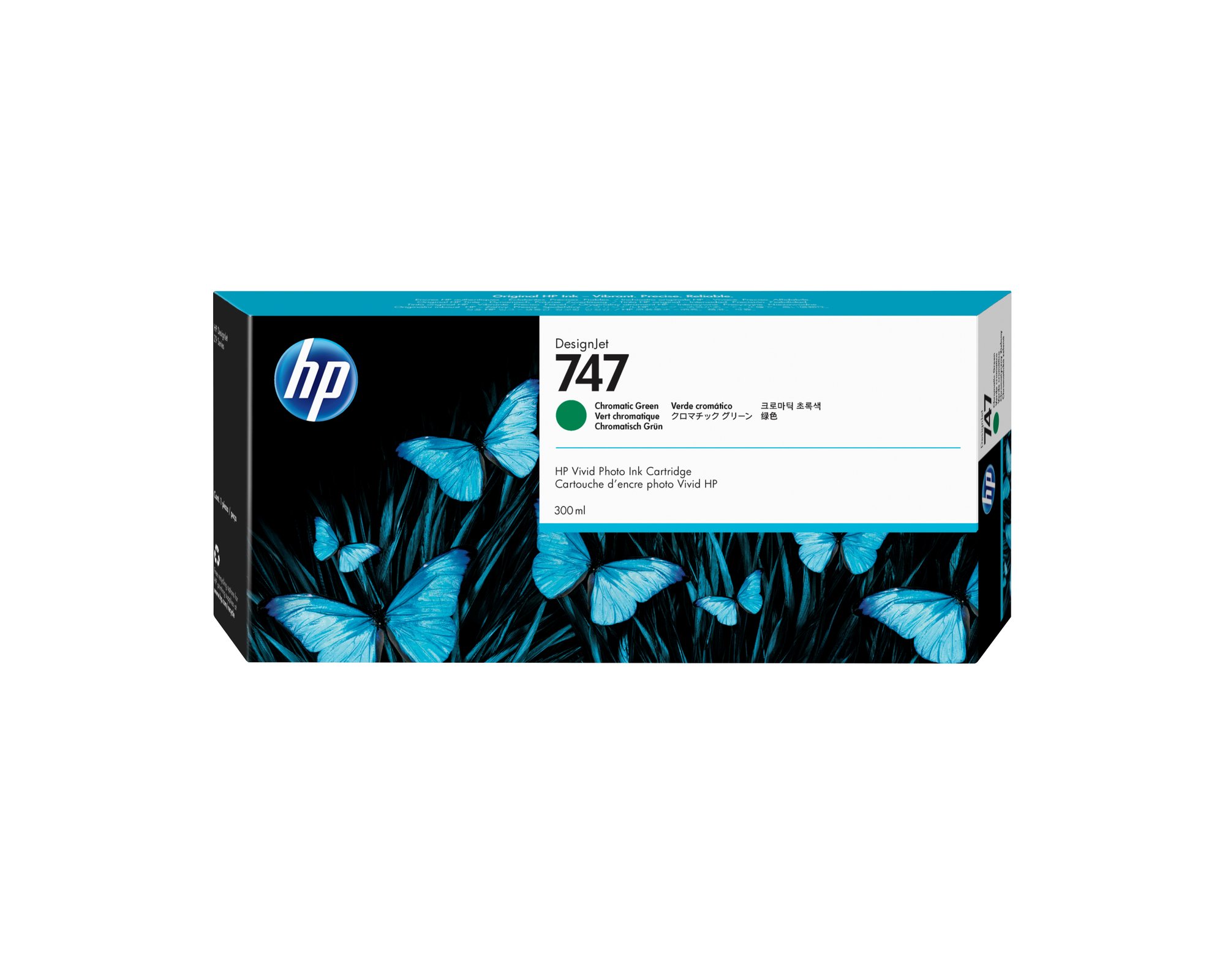 HP 747 300-ml Chromatic Green HP — view 2