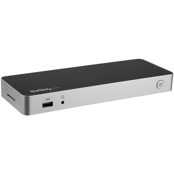 StarTech.com DUAL MONITOR USB C DOCK - 60W PD - SD StarTech.com — view 2