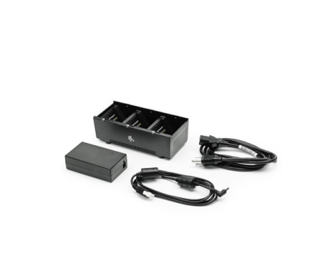 ZEBRA 3 SLOT BATTERY CHARGER ZQ600 QLN AND Z ZEBRA — view 2
