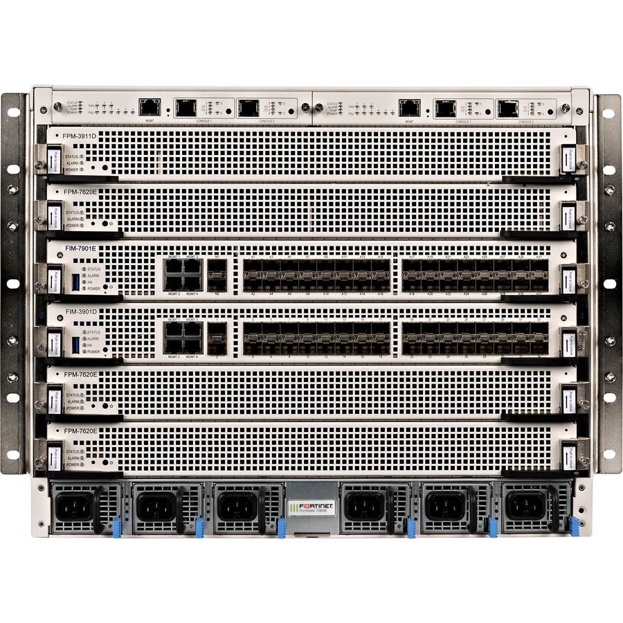 FORTINET 8U 6-SLOT CHASSIS WITH 2X FPM-7620E PROC FORTINET — view 2