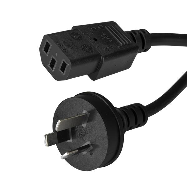 StarTech.com 3M POWER SUPPLY CORD AS/NZS 3112 TO C13 StarTech.com — view 2