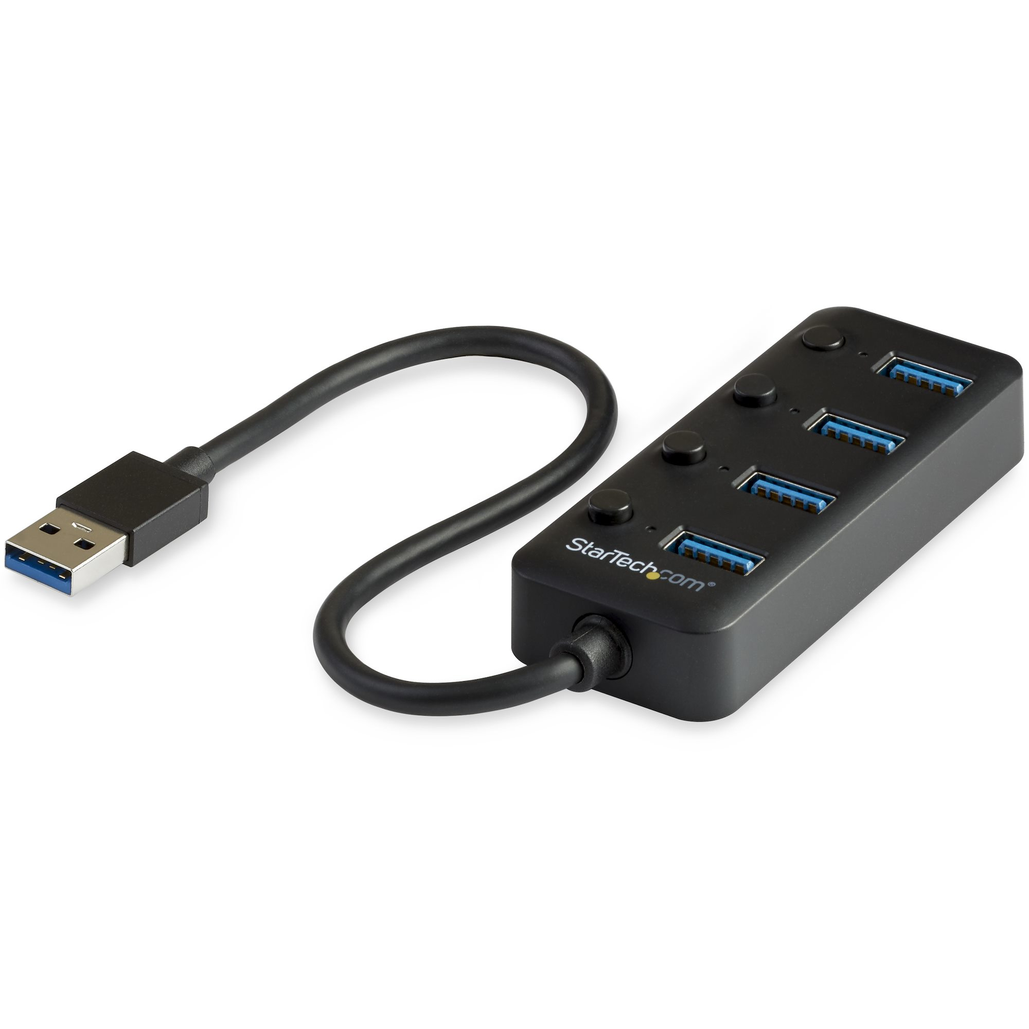 StarTech.com Hub - USB 3 4-Port with On/Off Switches StarTech.com — view 2