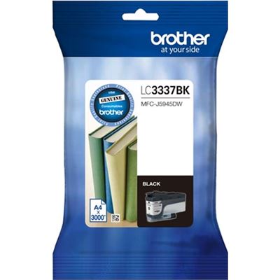 BROTHER LC3337BK BLACK HIGH YIELD INK CART BROTHER — view 2