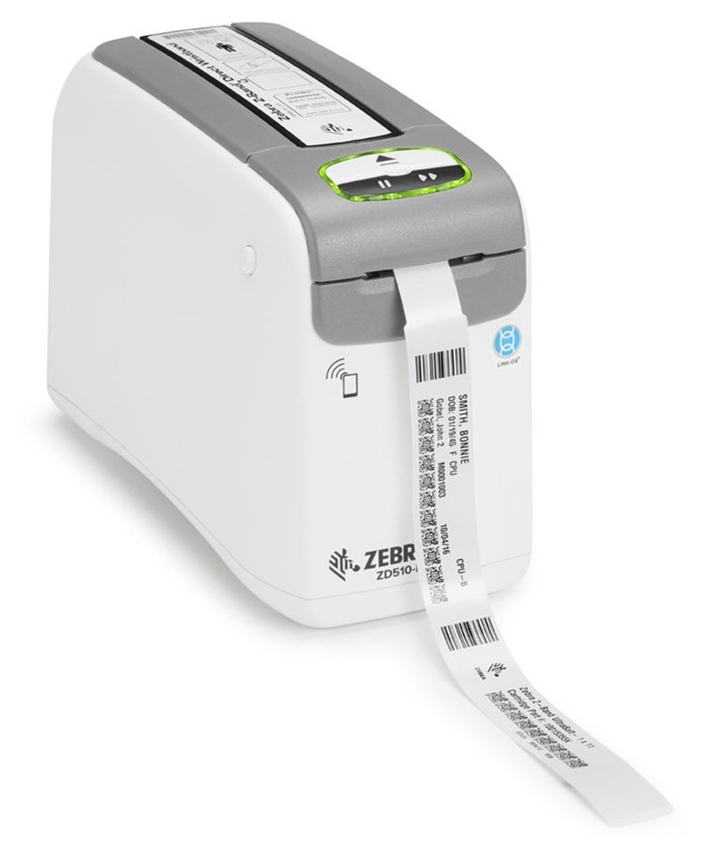ZEBRA DT PRINTER ZD510 WRISTBAND ZPL II XML ZEBRA — view 2