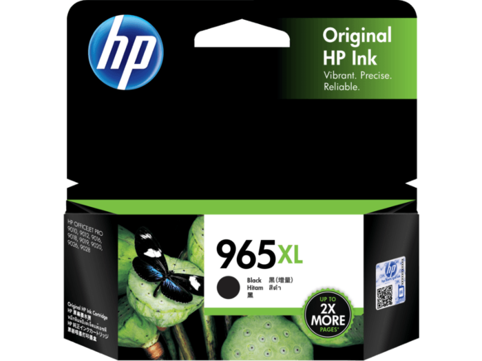 HP 965XL BLACK ORIGINAL INK CARTRIDGE HP — view 2