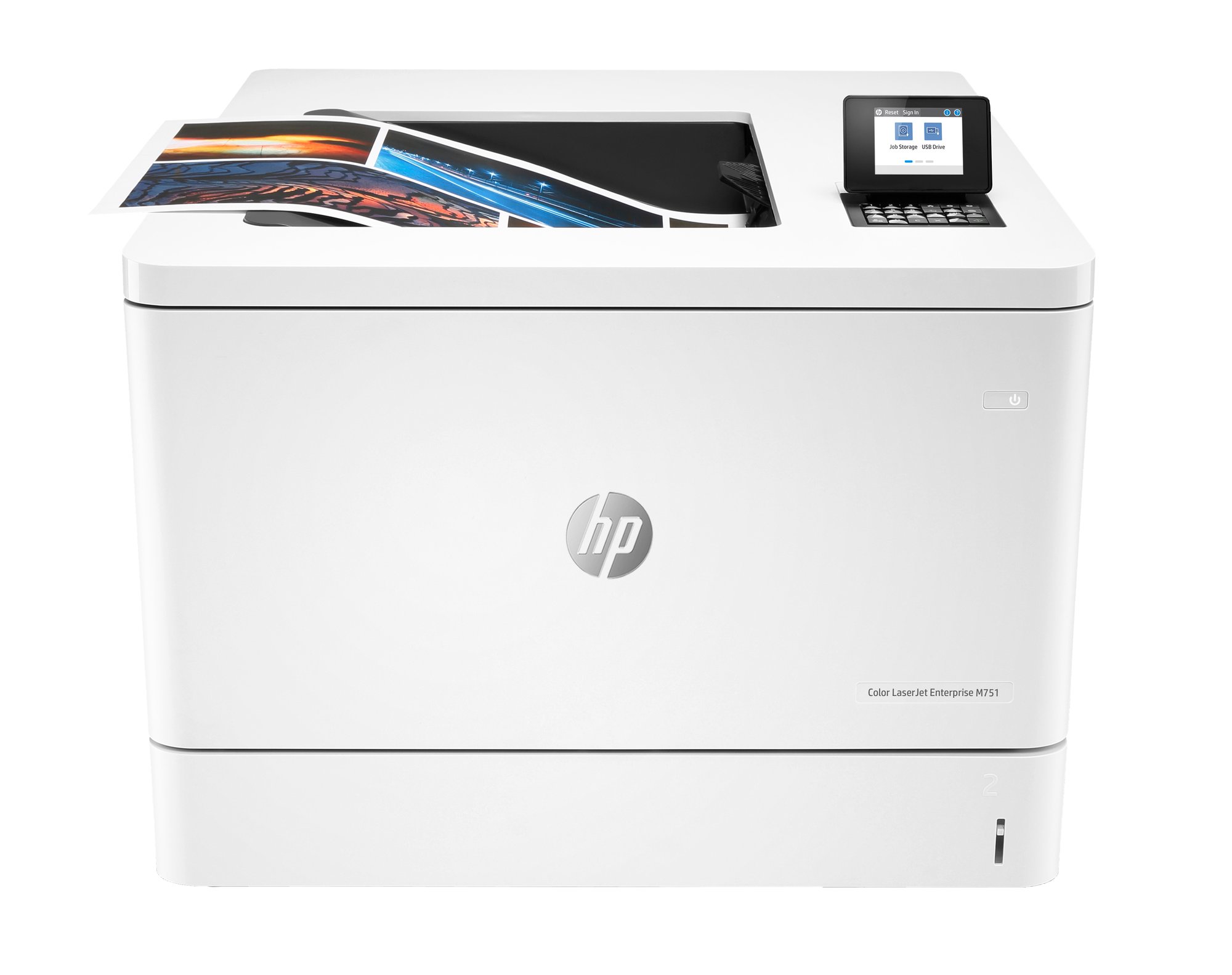 HP Color LaserJet Enterprise M751dn HP — view 2