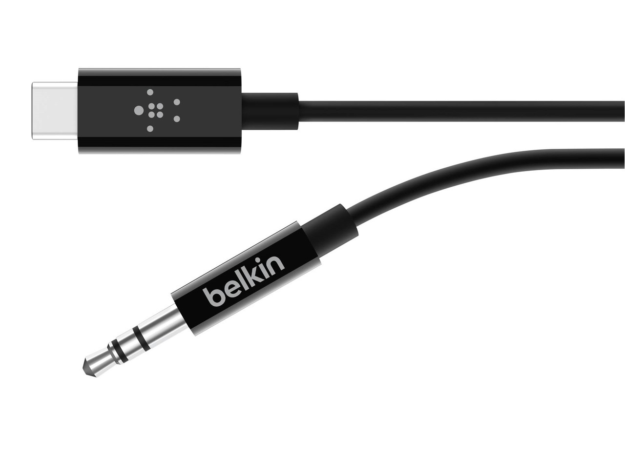 BELKIN USB-C TO 3.5 MM AUDIO CABLE 6 BLK BELKIN — view 2