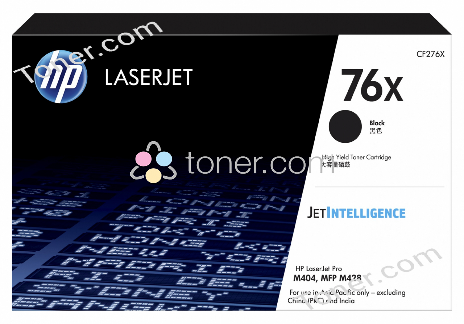 HP 76X BLACK LASERJET TONER CARTRIDGE HP — view 2