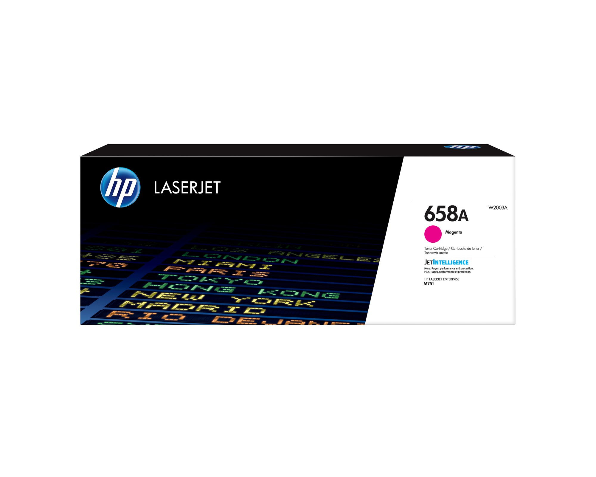 HP 658A Magenta LaserJet Toner Cartridge HP — view 2