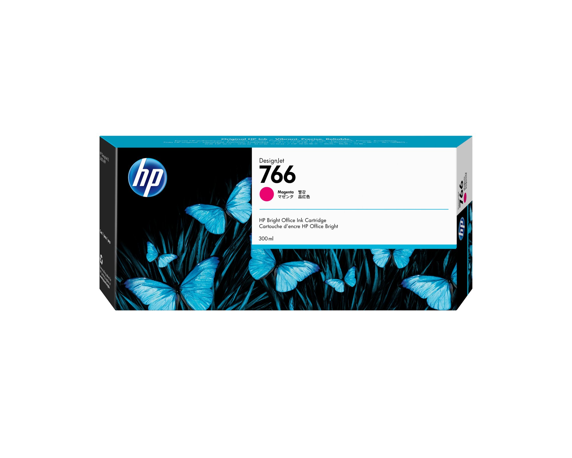 HP 766 300-ml Magenta InkCrtg HP — view 2