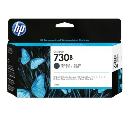 HP 730B 130ML MATTE BLACK INK CARTRIDGE HP — view 2