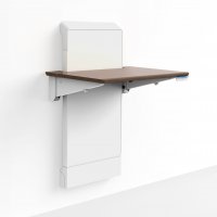 ERGOTRON WORKFIT ELEVATE WALL DESK SNOW & MAPLE ERGOTRON — view 2
