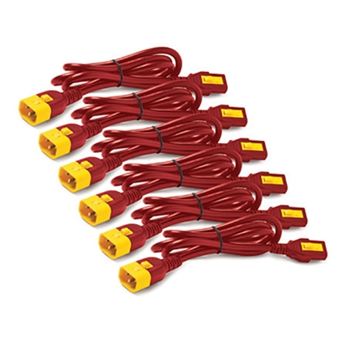 APC Power Cord Kit (6 ea)Locking C13 to C14 APC — view 2
