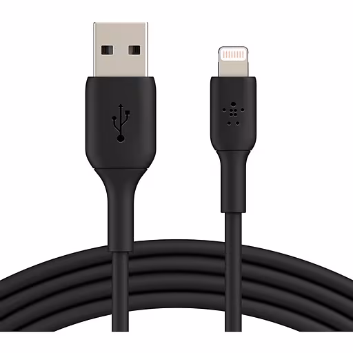 BELKIN BOOST CHARGE LTG TO USB-A CABLE 1M BLK BELKIN — view 2