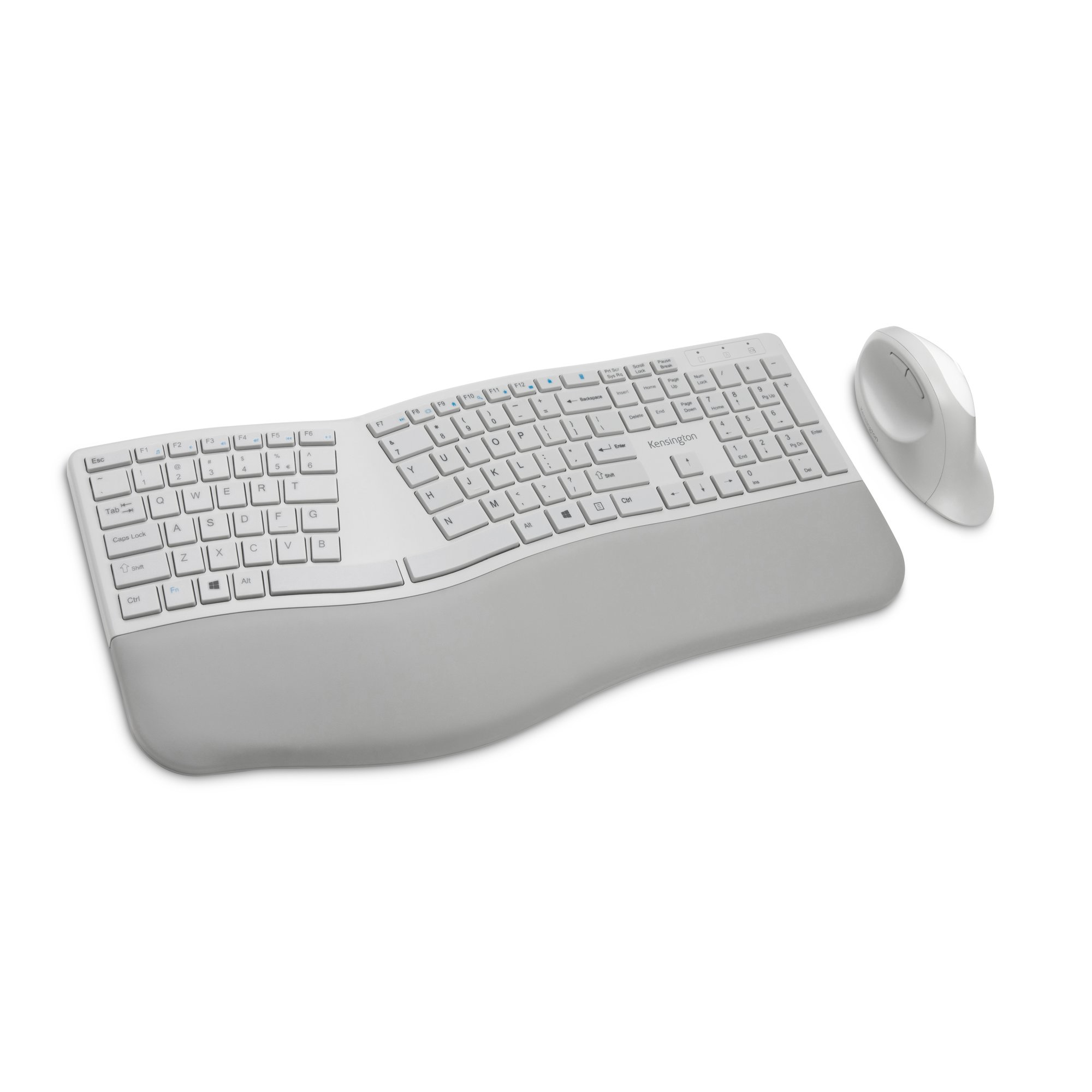 KENSINGTON PROFIT ERGO WLESS KEYBOARD + MOUSE -GREY KENSINGTON — view 2