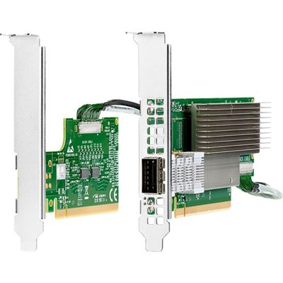 Hewlett Packard Enterprise IB HDR PCIE G3 AUX CARD W/LONG CBL Hewlett Packard Enterprise — view 2