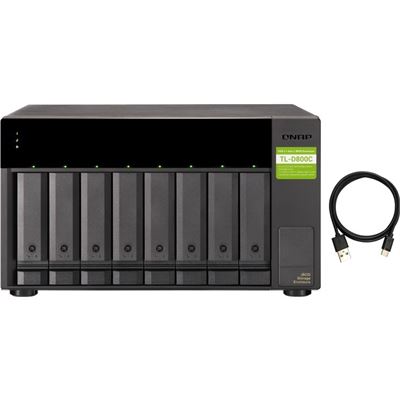 QNAP USB3.2 - C JBOD STORAGE 8BAYS QNAP — view 2