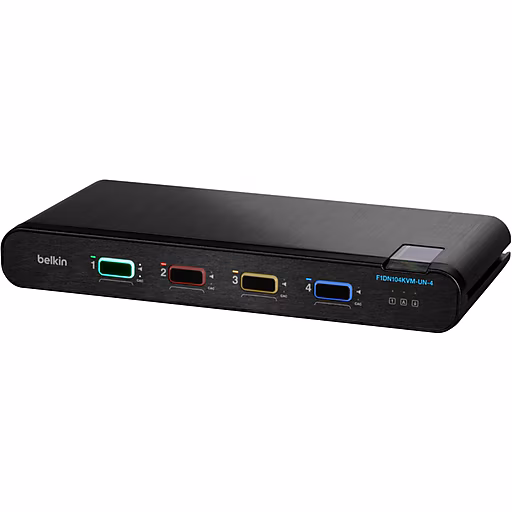 Belkin 4-Port Single Head KVM Switch BELKIN — view 2