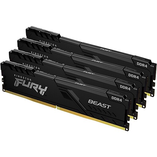 KINGSTON 32GB DDR4-3200MHz CL16 DIMM (Kit of 4) KINGSTON — view 2