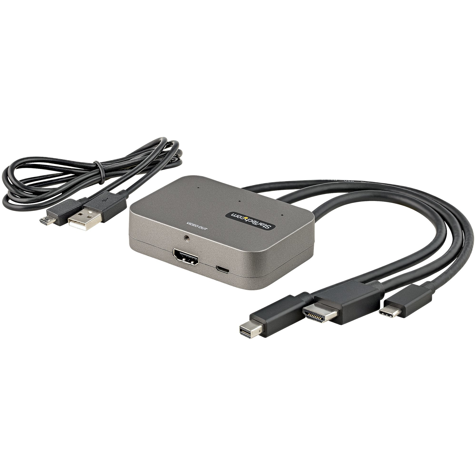 StarTech.com USB-C/HDMI/mDP Multiport to HDMI Adapter StarTech.com — view 6