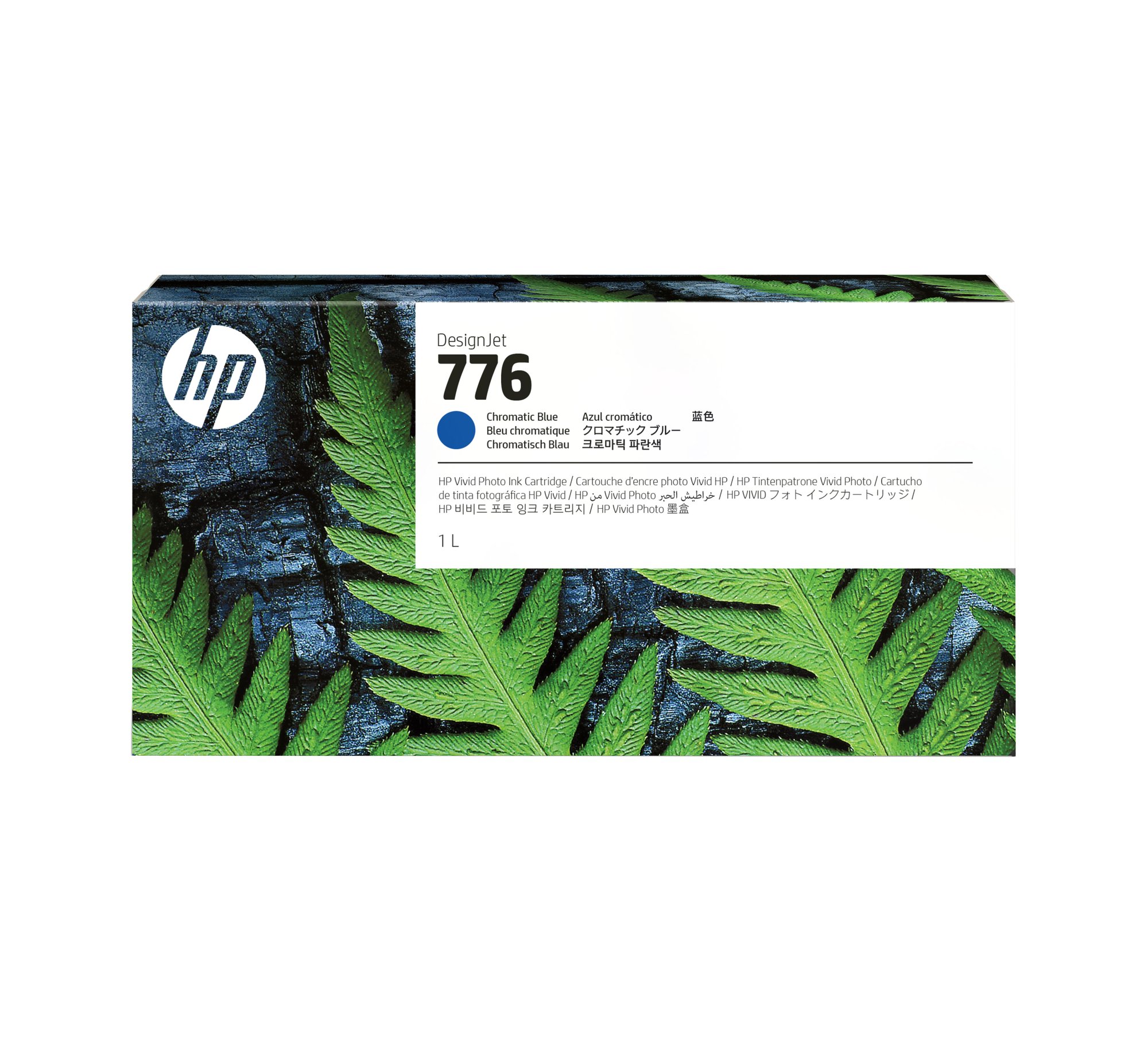 HP 776 1L Chromatic Blue Ink Cartridge HP — view 2