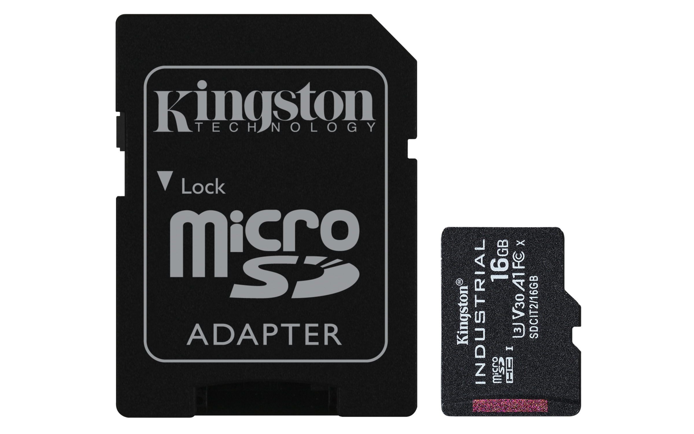 KINGSTON 16GB microSDHC Industrial C10 A1 pSLC + KINGSTON — view 2