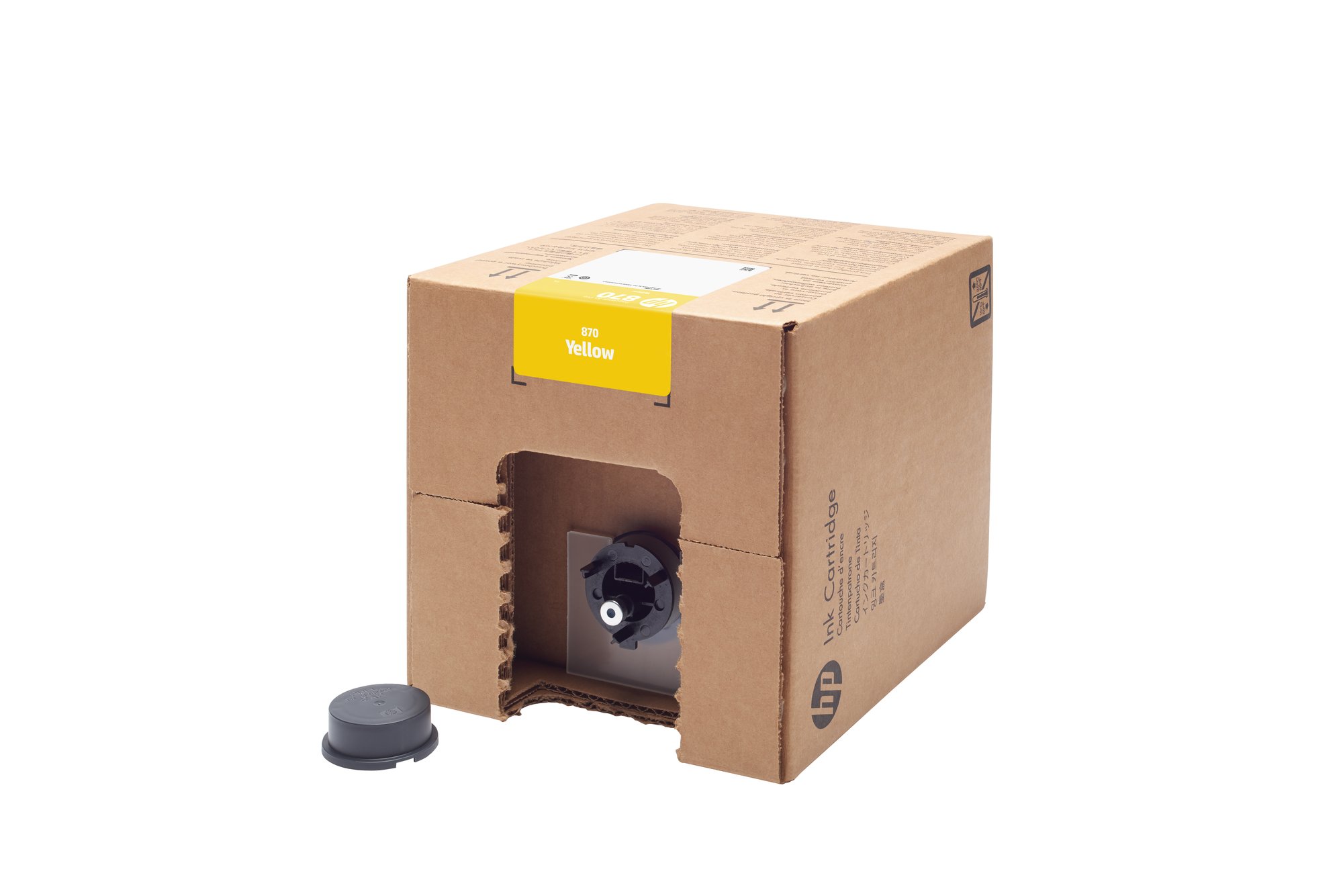 HP 870 5L Yellow PageWide XL Pro Ink HP — view 2