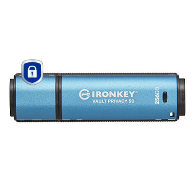 KINGSTON 256GB IRONKEY VAULT PRIVACY 50 AES-256 KINGSTON — view 2