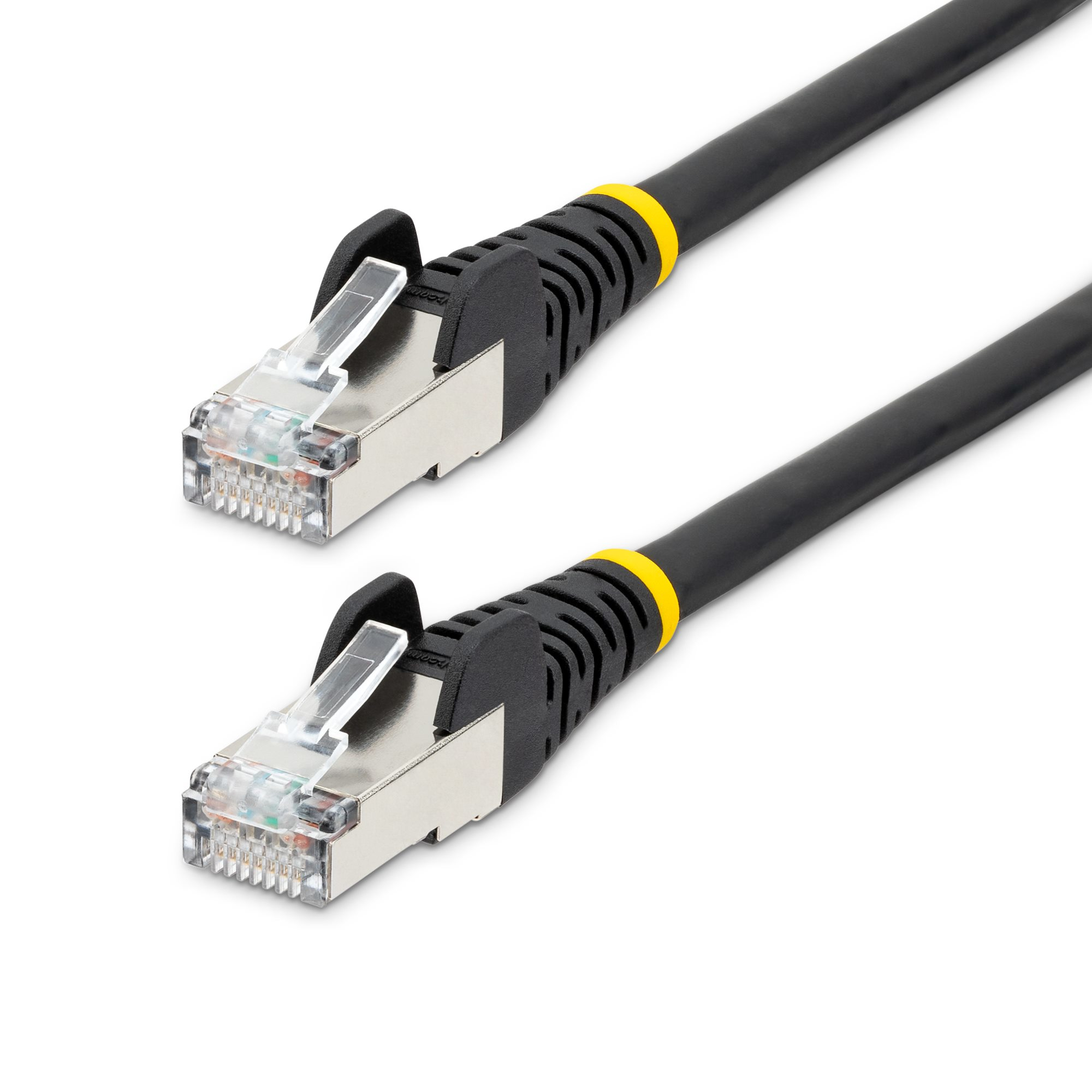 StarTech.com 50cm LSZH CAT6a Ethernet Cable - Black StarTech.com — view 2
