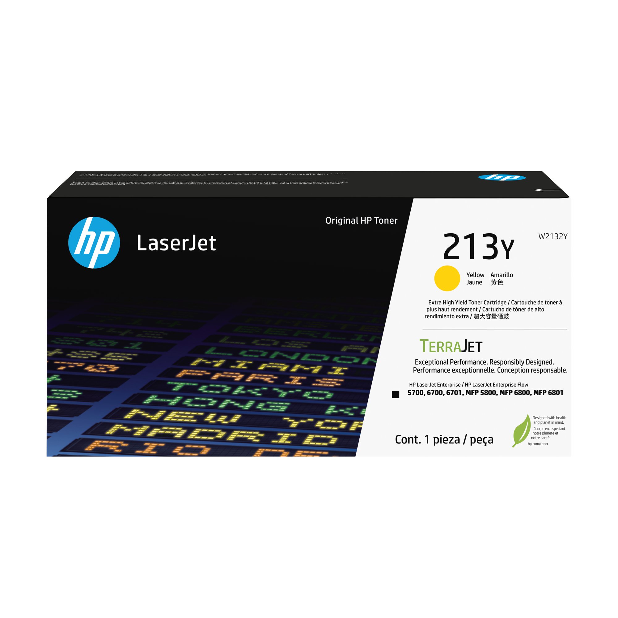 HP 213Y Ylw Original LaserJet Toner Crtg HP — view 2