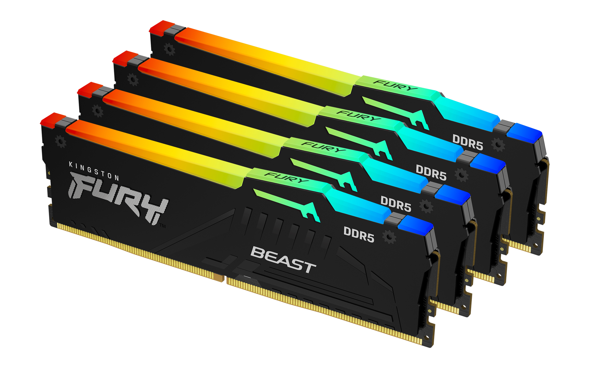 KINGSTON 128GB DDR5-5600MT/s CL40 DIMM (Kit of 4) KINGSTON — view 2