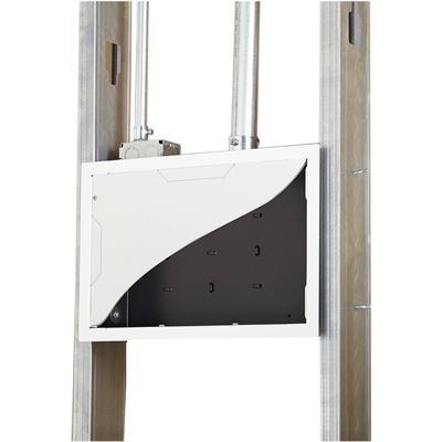 AV Supply Group WALL ENC 16X9 MTI-D PRE/PST INST CVR-WHT AV Supply Group — view 2