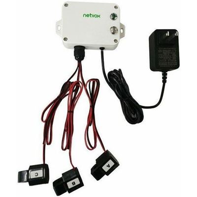 Netvox 3-PHASE CURRENT METER WITH 3 X75A CLAMP Netvox — view 2