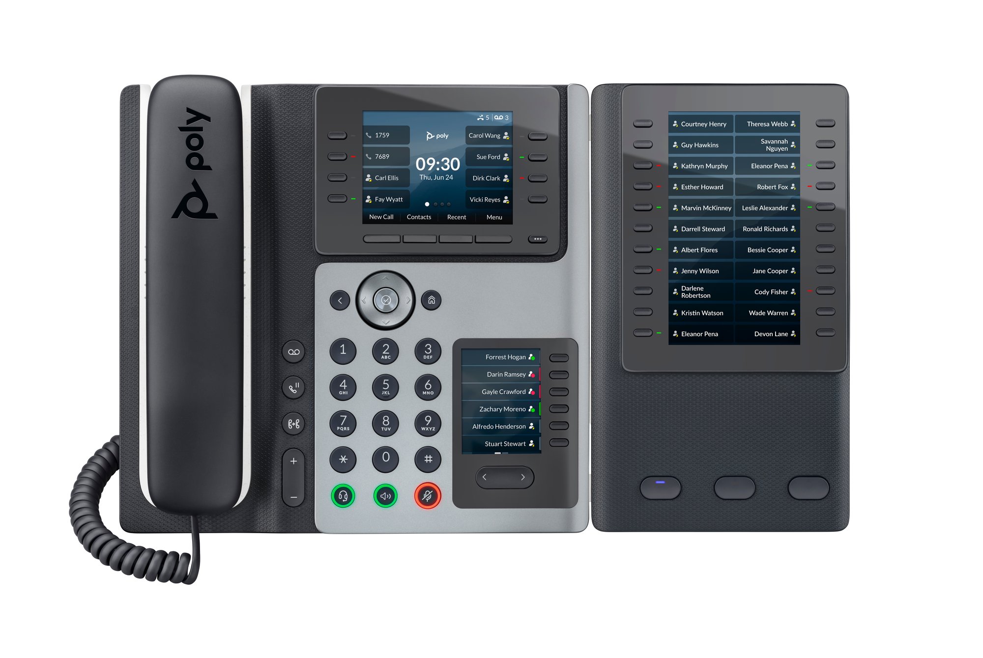 HP Poly Edge E400 IP PH PoE-e HP — view 2