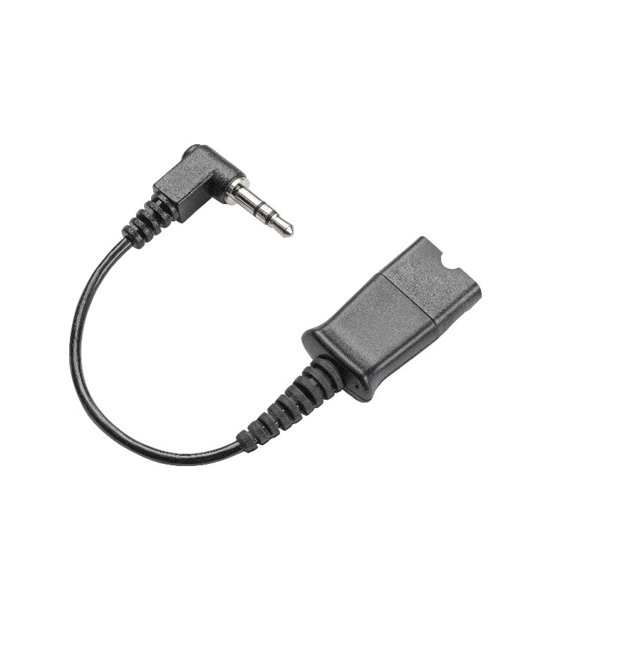 HP Poly 2.5mm to QD Gold Cbl (0.45M) HP — view 2