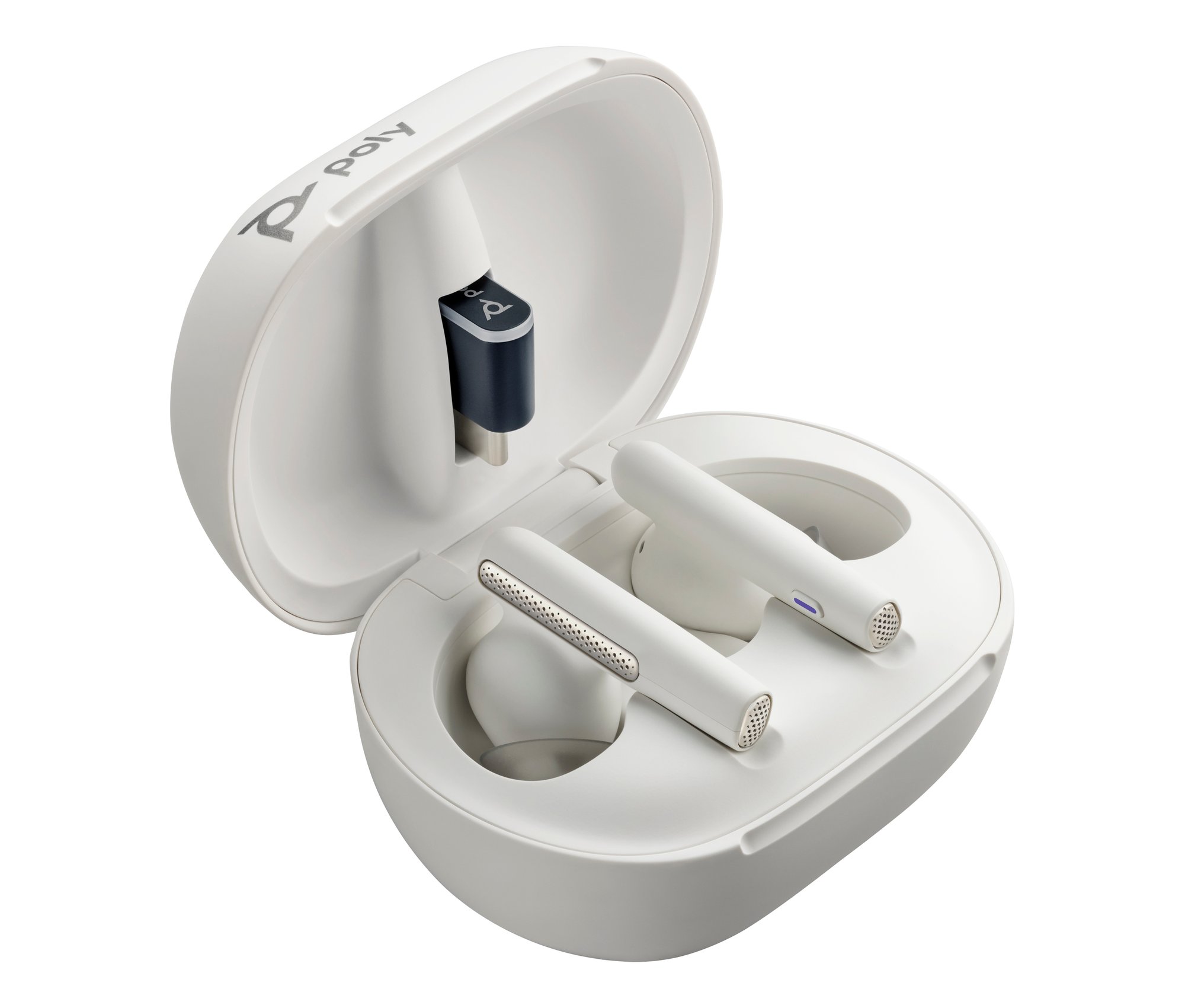 HP Poly Vfree 60/60+ WHT Earbuds (2) HP — view 2