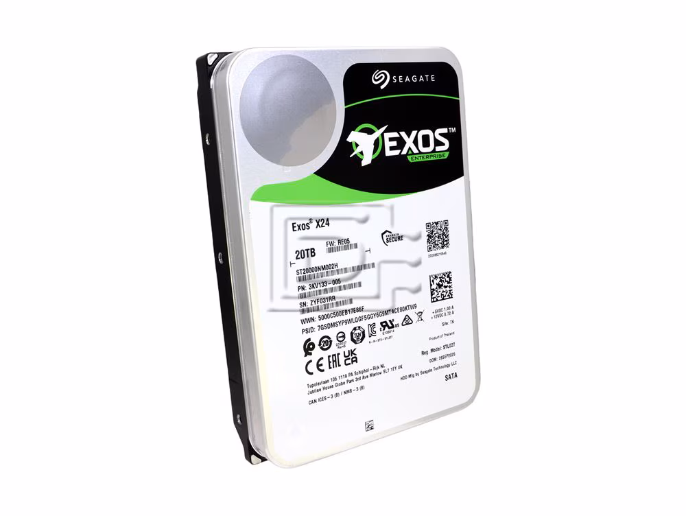 SEAGATE Exos X24 20TB SATA ISE 3.5IN SEAGATE — view 2