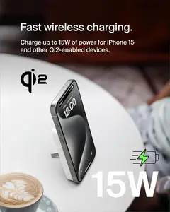 BELKIN BOOSTCHARGE 5K 15W QI2 POWER BANK WHITE BELKIN — view 2
