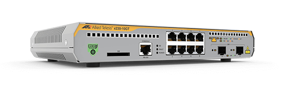 ALLIED TELESIS L2+ Giga Switch 8x 10/100/1000-T 2x SF ALLIED TELESIS — view 2
