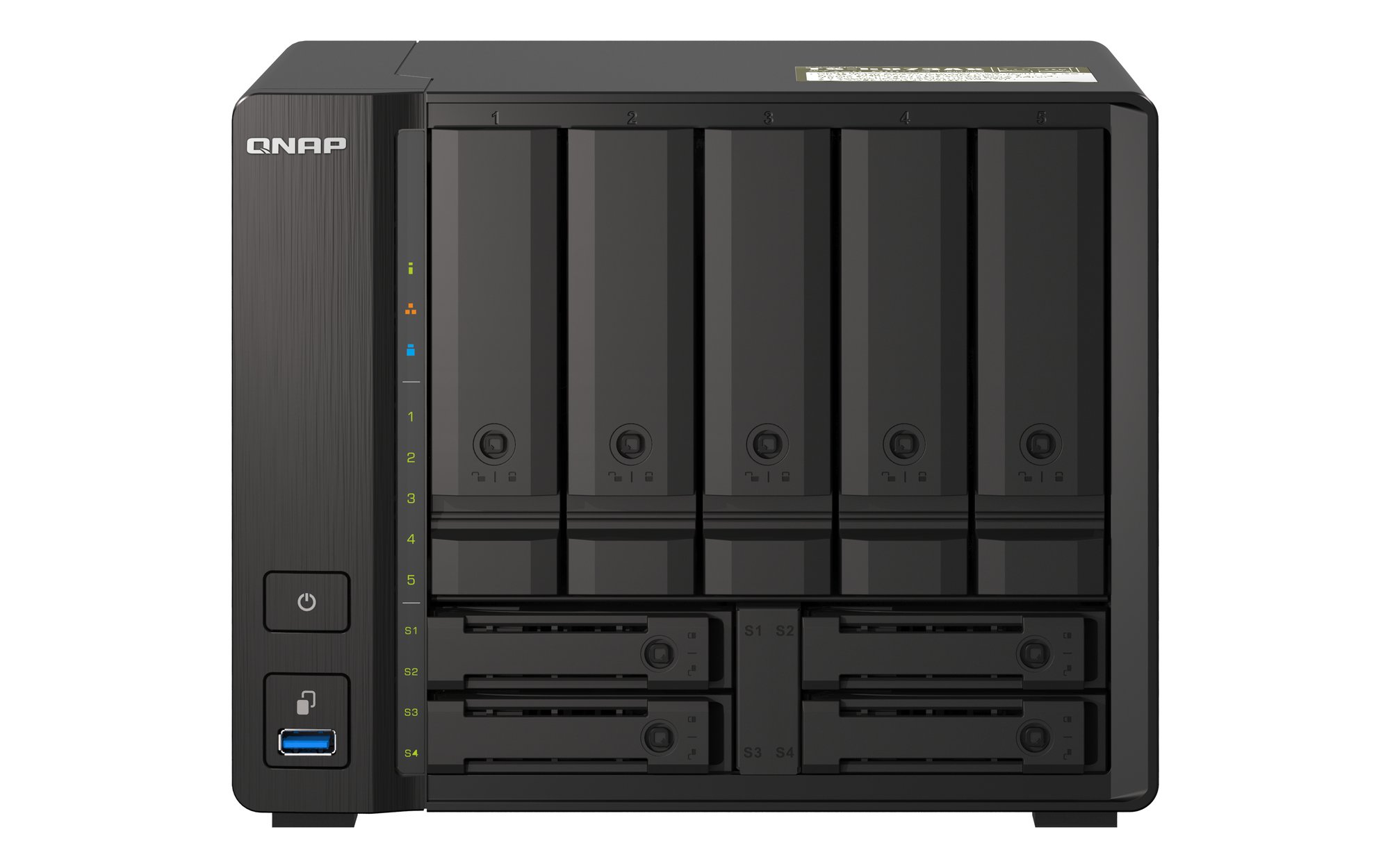 QNAP 9-bay AMD 64GB TW NAS QNAP — view 2