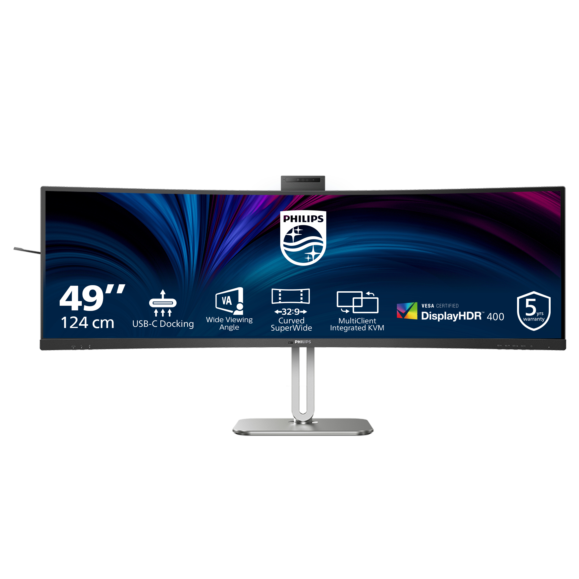 PHILIPS 49in B Line USBC DOCK MONITOR PHILIPS — view 2