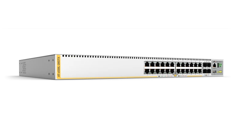 ALLIED TELESIS 24-port 10/100/1000T stackable L3 switch ALLIED TELESIS — view 2