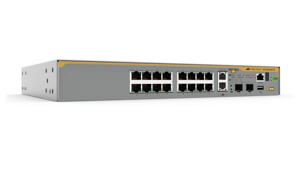 ALLIED TELESIS L3 Stackable Switch 16x 10/100/1000-T ALLIED TELESIS — view 2