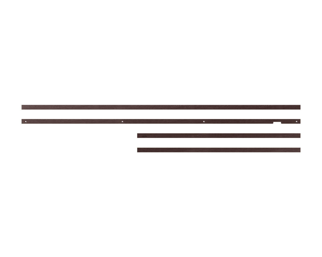 SAMSUNG 75 Customisable Frame (Brown) SAMSUNG — view 2