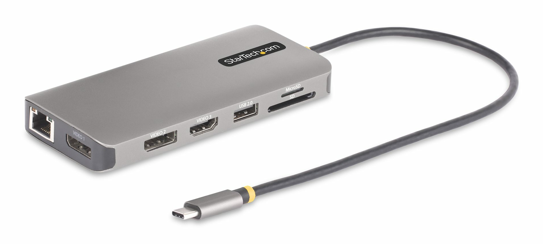 StarTech.com USB-C Triple-Monitor Multiport Adapter StarTech.com — view 2